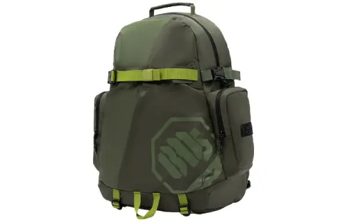 Li Ning Fabric Backpack Regular Unisex Army Green
