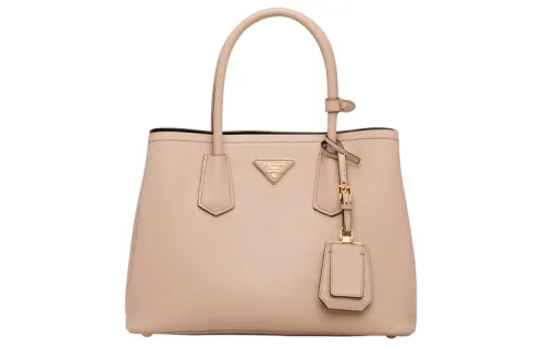 PRADA Saffiano Leather Handbag Small Women's Pink
