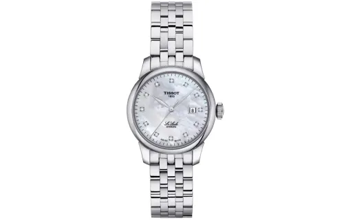 TISSOT Le Locle Collection Mechanical Movement Women's Watch 29mm Silver Dial Stainless Steel Case