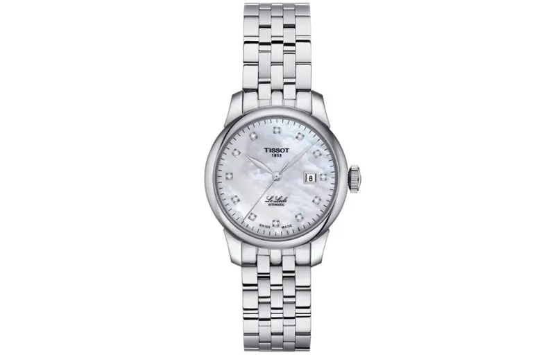 TISSOT Le Locle Collection Mechanical Movement Women's Watch 29mm Silver Dial Stainless Steel Case
