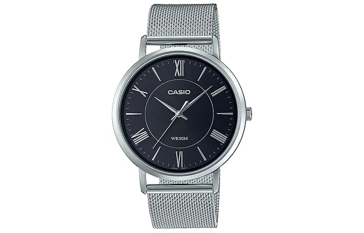 CASIO Men Standard Series Black Watch MTP-B110M-1AV