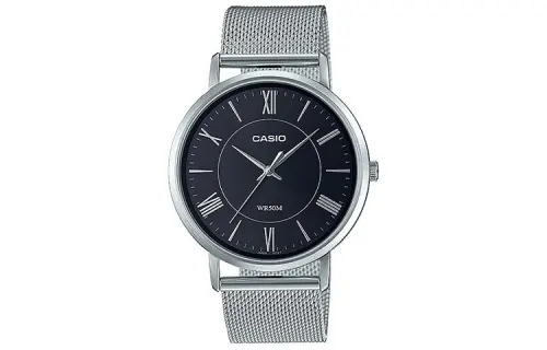 CASIO Men Standard Series Black Watch MTP-B110M-1AV