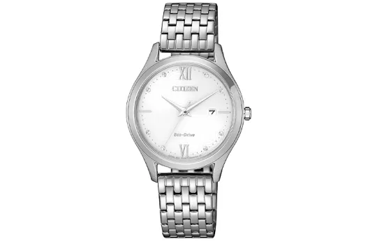 CITIZEN Ecology Drive Collection Light Powered Quartz Movement Stainless Steel Strap Watch 30mm