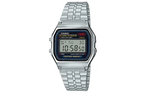 CASIO Men VINTAGE Series Silver Watch A159WA-N1