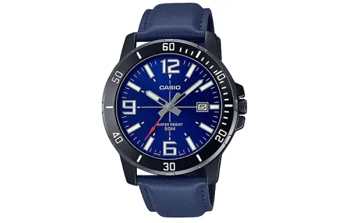 CASIO Men Standard Series Blue Watch MTP-VD01BL-2BV