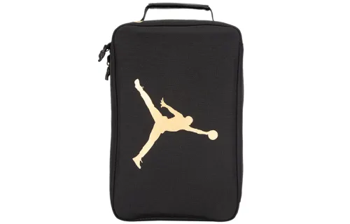 Jordan Polyester Shoe Box Bag, Handbag Regular Unisex Black