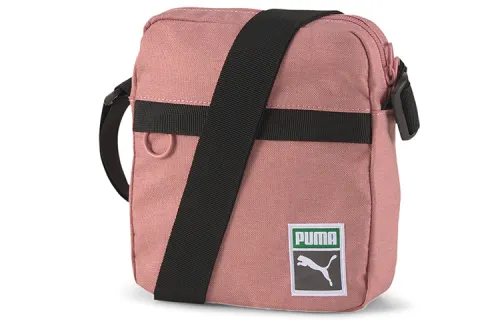 PUMA Polyester Canvas Bag, Shoulder Bag Unisex Pink Purple