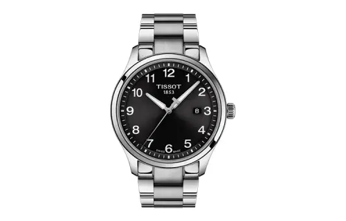 TISSOT XL Quartz Movement 100m Waterproof Men's Watches Watch 42mm Black Dial Stainless Steel Case
