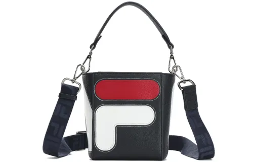 FILA Pu Handbag Bucket Bag Women's Legend Blue