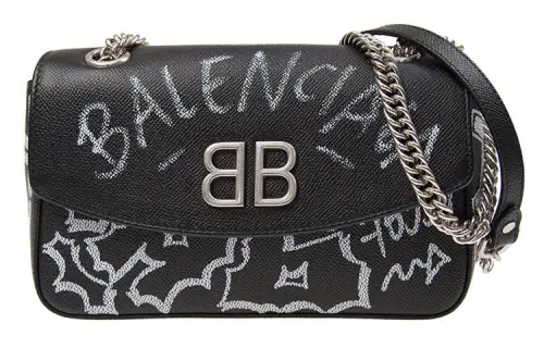 Balenciaga Leather Shoulder Bag Women's