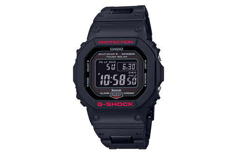 Мужские часы G-SHOCK (черно-красные)