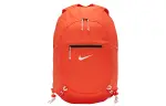 Nike Polyester Backpack Regular Unisex Orange
