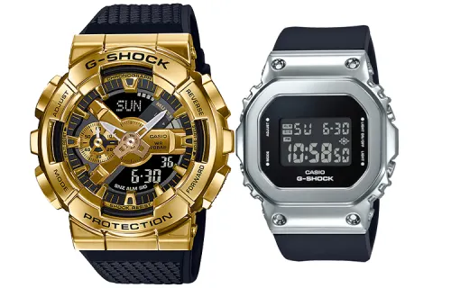 CASIO Unisex Pair Table Series Black Watch
