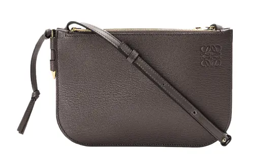LOEWE Gate Lambskin Shoulder Bag, Crossbody Bag Women's Taupe