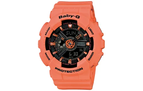 CASIO Women's BABY-G Black Watch BA-111-4A2