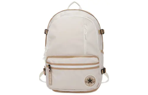 Converse Straight Edge Polyester Backpack Regular Unisex Khaki/Milk White
