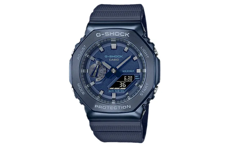 CASIO Men Full Metal Series Blue Watch GM-2100N-2AJF