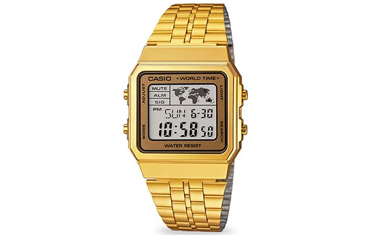 CASIO Men's YOUTH-Metal Square Dial Watch