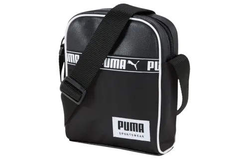 PUMA Fabric, PU, Leather Crossbody Bag Regular Unisex Black