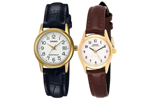 CASIO Unisex Pair Table Series White Watch