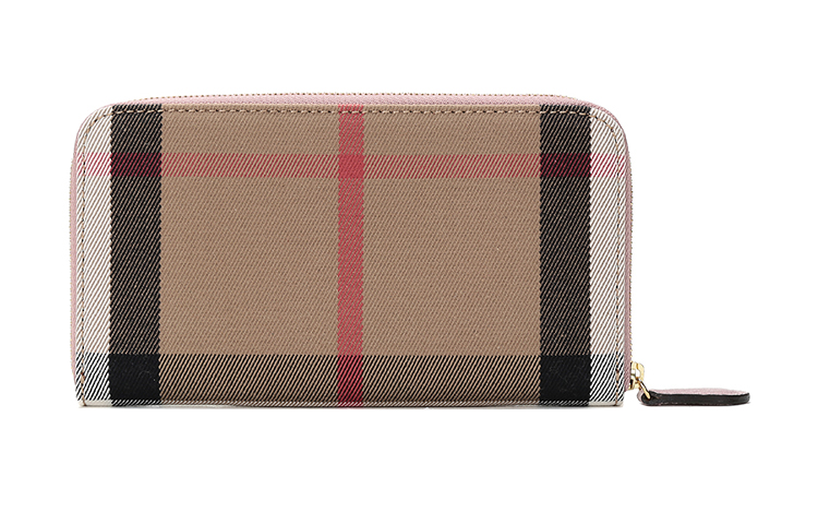 Женская сумка Burberry (бледно-розовая) — фото 4