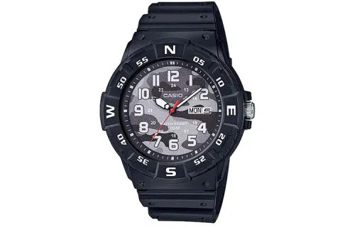CASIO Men Liquid Crystal/Analog Dual Display Series Gray Watch MRW-220HCM-1B