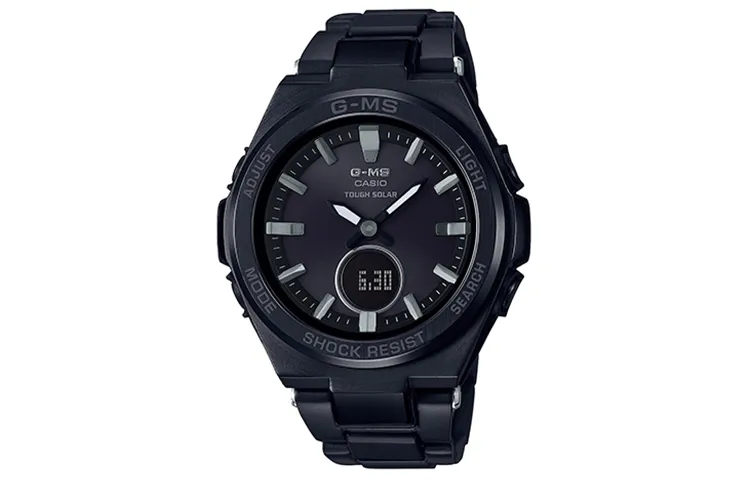 CASIO Women's BABY-G Black Watch MSG-S200CG-1A