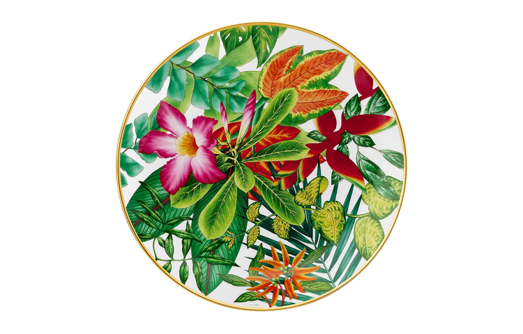 Набор тарелок Hermes Passifolia (разноцветный)