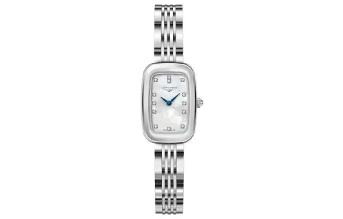 LONGINES Rider Collection Quartz Movement Women's Watch 19.2*28mm White Dial Stainless Steel Case