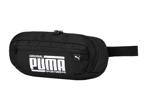 PUMA Fabric One Shoulder Crossbody Fanny Pack Regular Men's Black