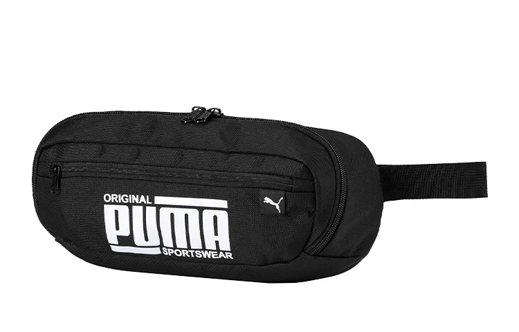 PUMA Fabric One Shoulder Crossbody Fanny Pack Regular Men's Black