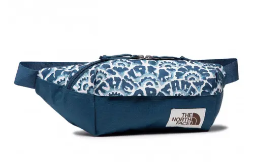 THE NORTH FACE 4L Sling Bag, Waist Bag Fabric Marine Blue Unisex