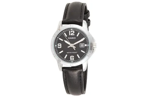 CASIO Women's Standard Series Black Watch LTP-V004L-1B