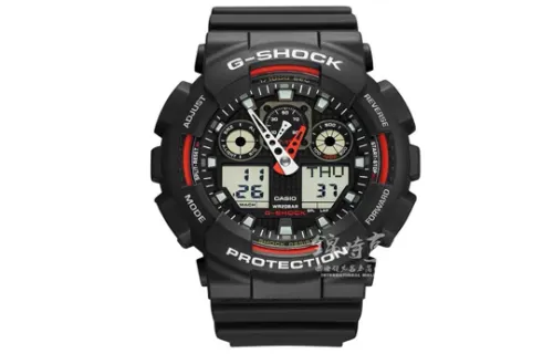 CASIO Men Black Watch GA-100-1A4