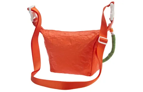 Li Ning Athleisure Polyester Shoulder Bag, Crossbody Bag Regular Unisex Orange