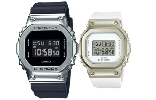 CASIO Unisex Pair Table Series Black Watch