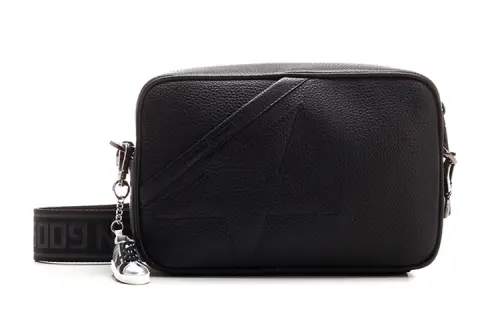 Golden Goose Leather Crossbody Bags Men's Black