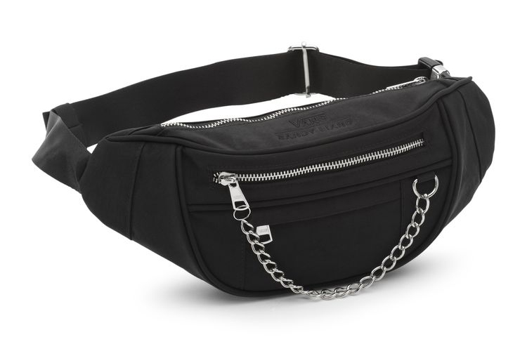 Vans Nylon Fabric Crossbody Fanny Pack Unisex Black