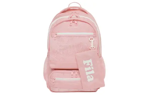 FILA Polyester With Nylon Combo Bag, Backpack Regular Women's Pink