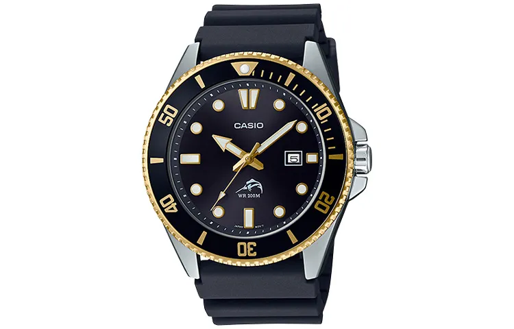 CASIO Men YOUTH Black Watch MDV106G-1AV
