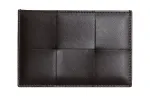 Bottega Veneta Leather, Calfskin Card Holder Men's Fondant