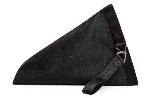 Bottega Veneta Jacquard Fabric Wrist Bag Clutch Men's Black