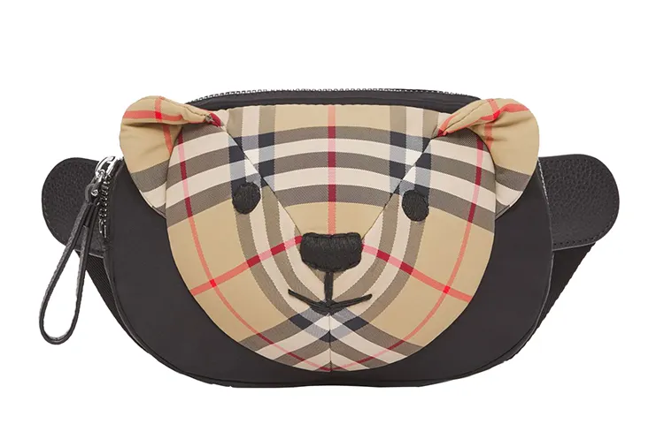Burberry Thomas Bear Leather Fanny Pack Kids'