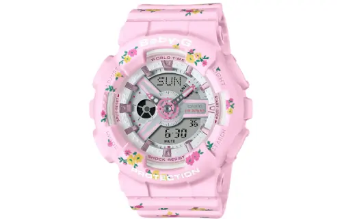 CASIO Women's BABY-G Gray Watch BA-110LSB-4AJR