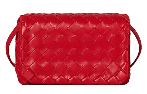 Bottega Veneta Bottega Veneta Luggage Collection Leather Bag, Shoulder Bag Women's Red