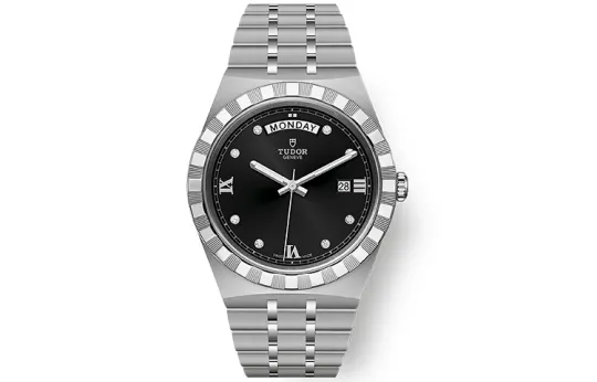 TUDOR Royal Collection Automatic Mechanical Movement Men's Watches Watch 41mm Black Dial Matte Steel Watch Case