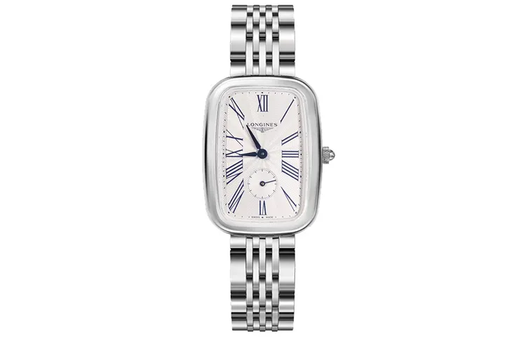LONGINES Rider Collection Quartz Movement Women's Watch 26*38mm White Dial Stainless Steel Case