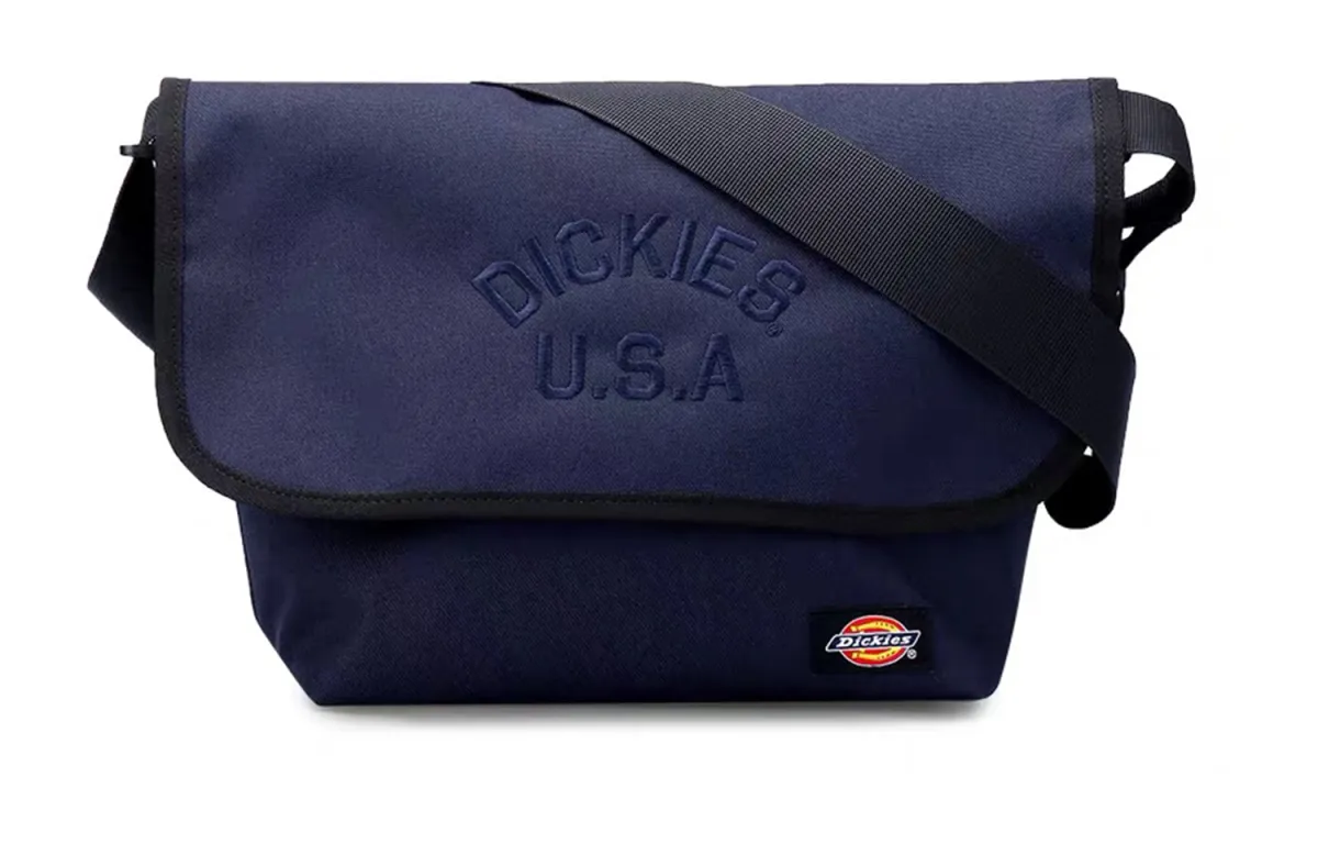 Dickies Polyester Messenger Bag, Crossbody Bag Regular Unisex Midnight Blue
