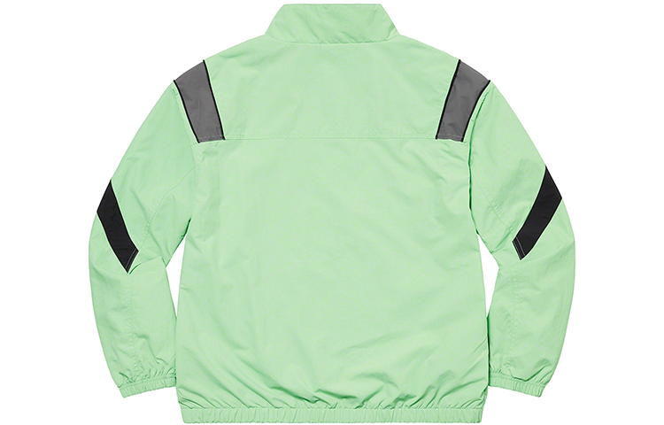 Куртка Supreme SS21 Week 6 Cross Paneled Track Jacket (черно-белая) — фото 4