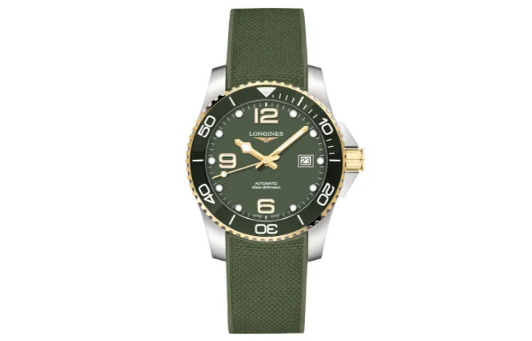 LONGINES Comcast Diving Collection Automatic Mechanical Movement Men's Watches Watch 41mm Green Dial